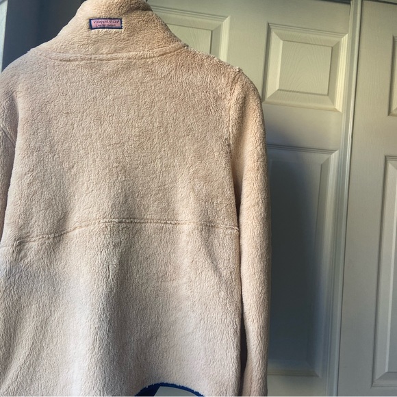 NWOT Vineyard Vines Colorblock SuperShep Fleece Pullover - Picture 2 of 7